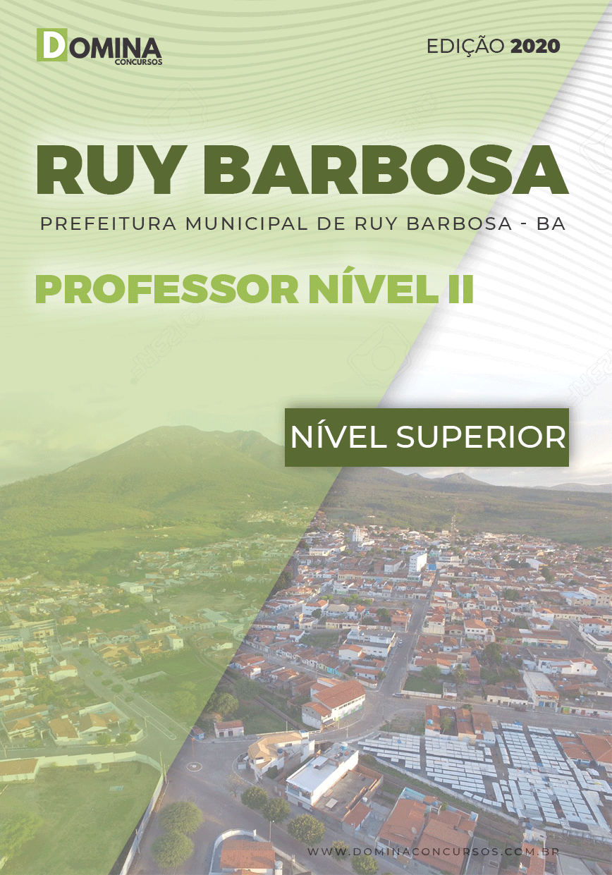 Apostila Concurso Pref Ruy Barbosa 2020 Professor Nível II