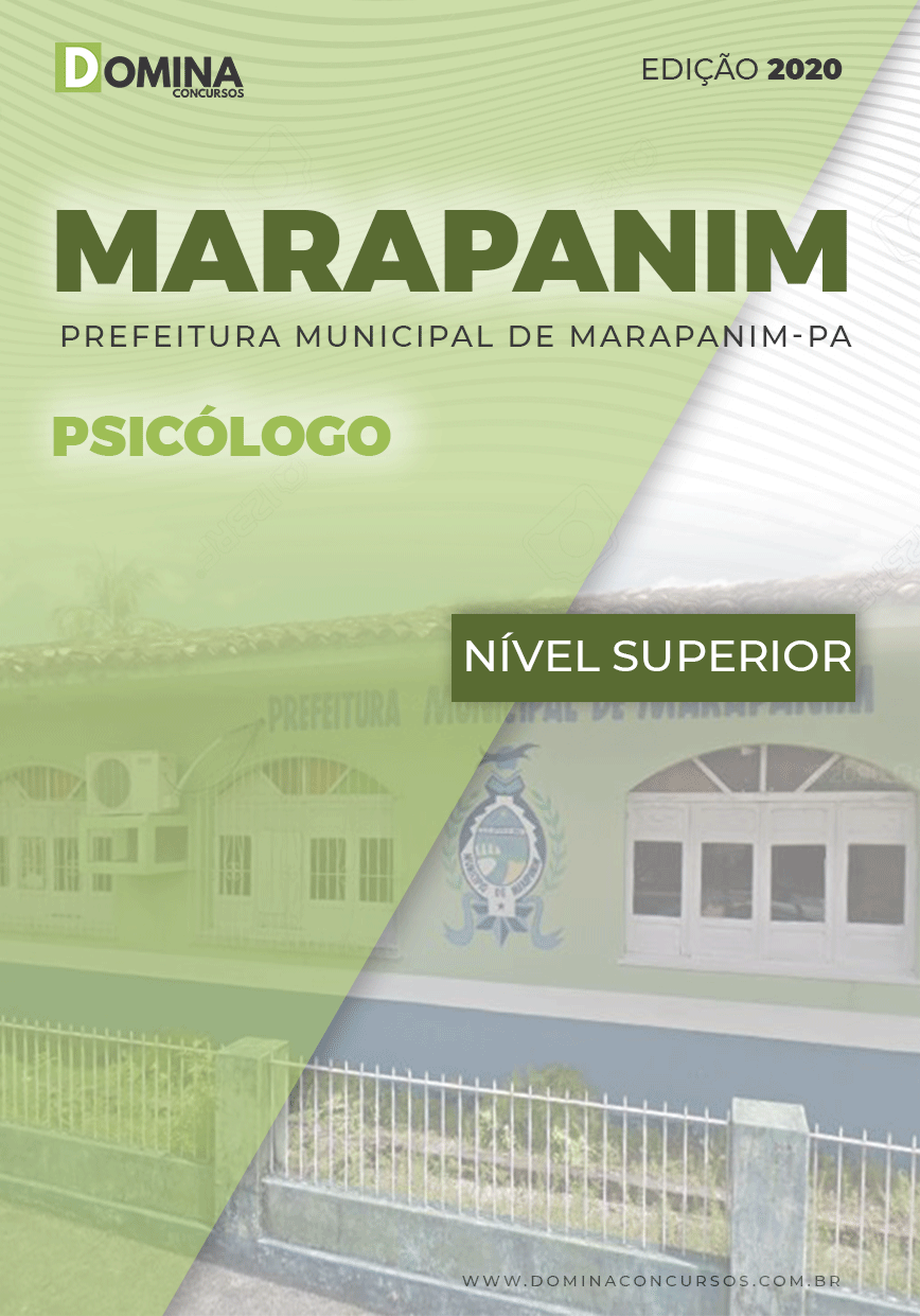 Apostila Concurso Pref Marapanim PA 2020 Psicólogo