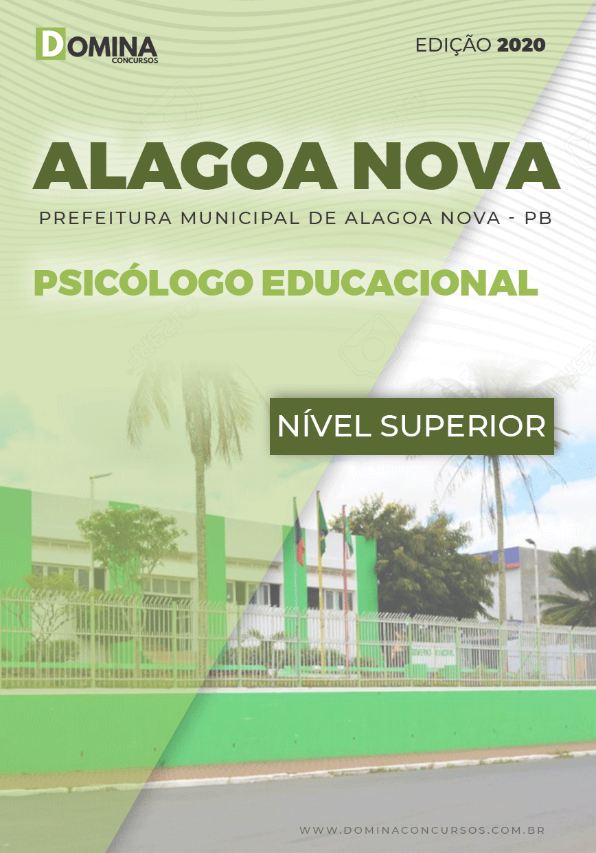 Apostila Alagoa Nova PB 2020 Psicólogo Educacional