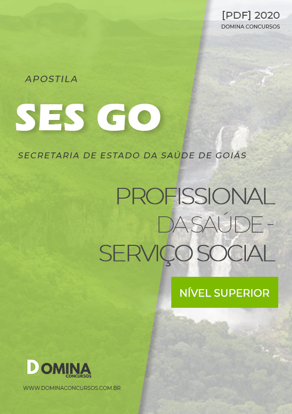 Apostila Processo Seletivo SES GO 2020 Serviço Social