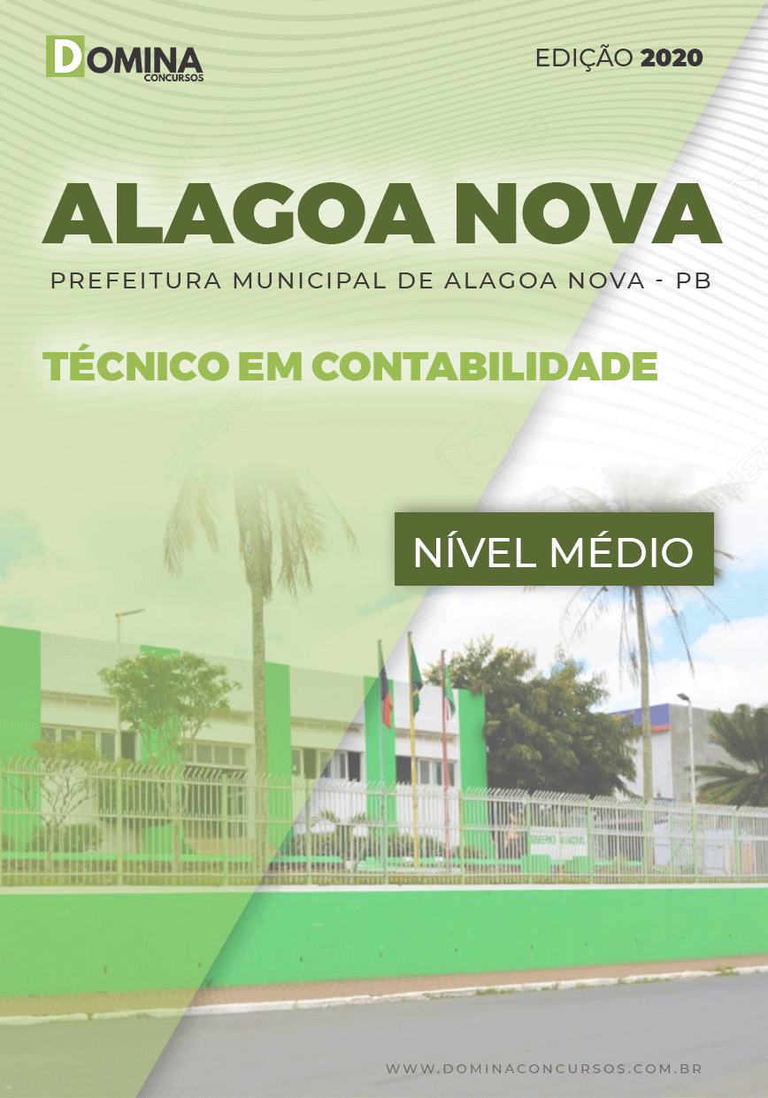Apostila Alagoa Nova PB 2020 Técnico em Contabilidade