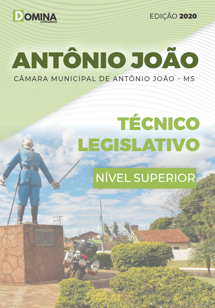 Apostila Câmara Antônio João MS 2020 Técnico Legislativo