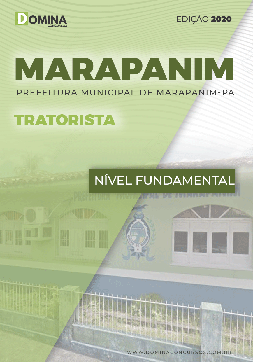Apostila Concurso Pref Marapanim PA 2020 Tratorista