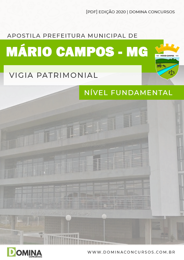 Apostila Pref Mário Campos MG 2020 Vigia Patrimonial