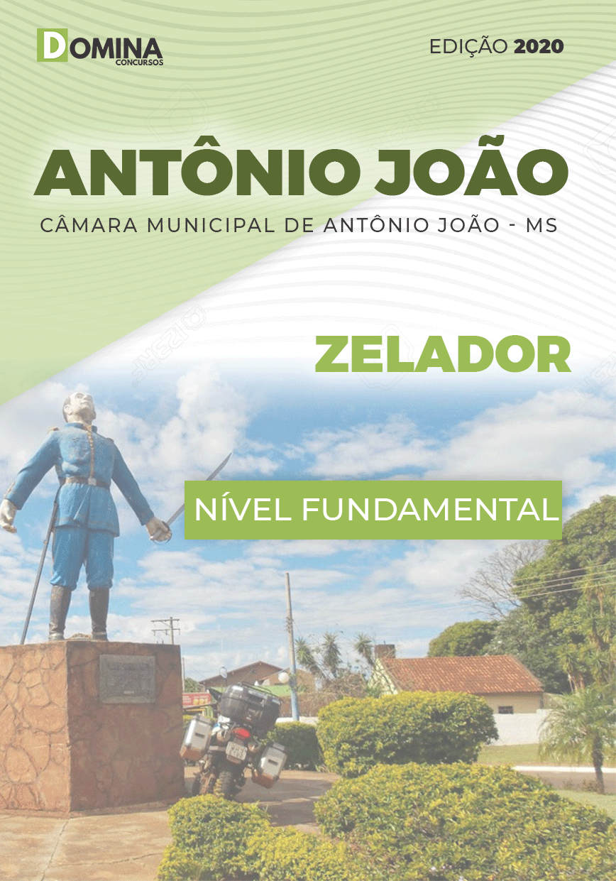 Apostila Concurso Câmara Antônio João MS 2020 Zelador