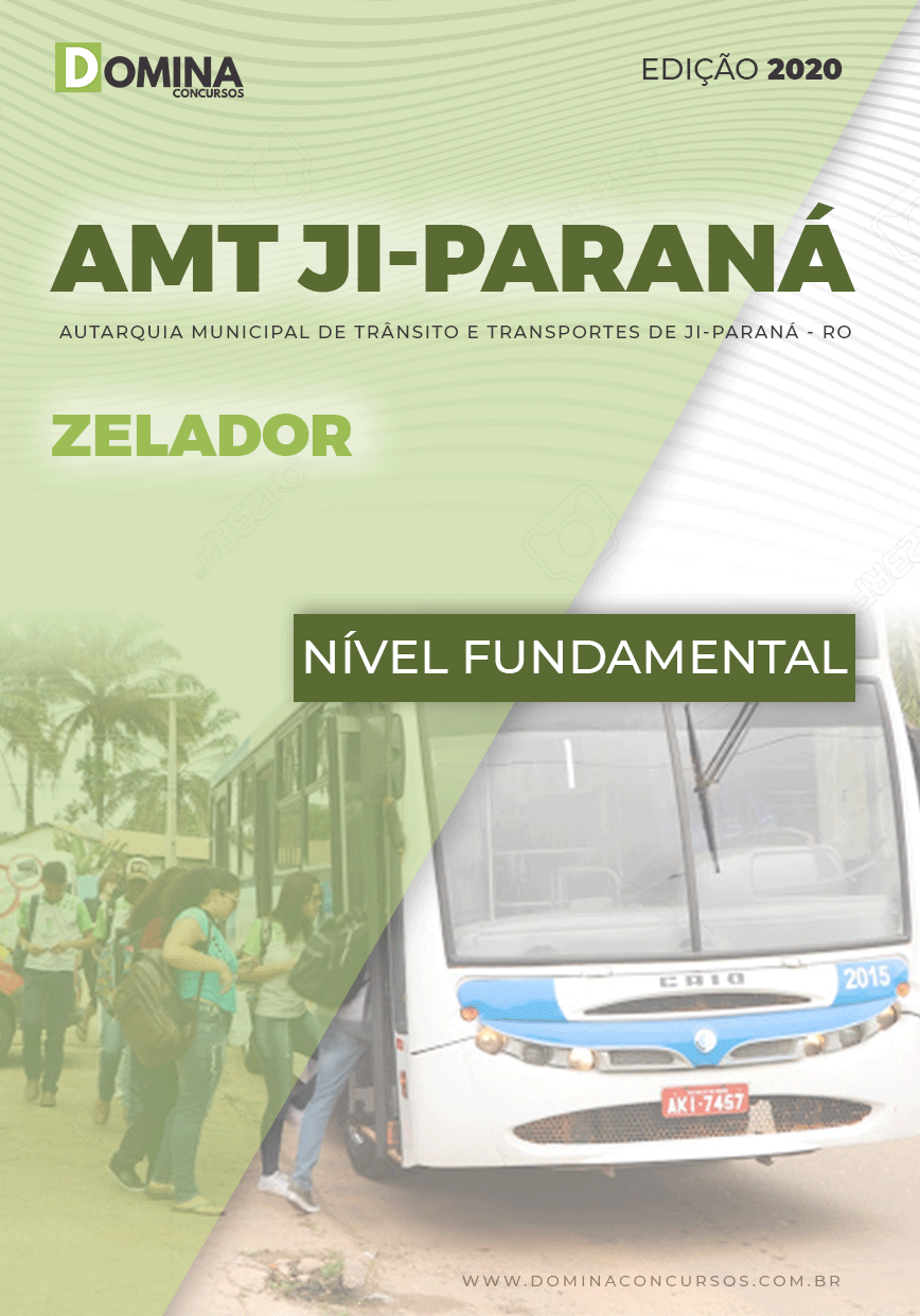 Apostila Concurso Público AMT Ji Paraná RO 2020 Zelador