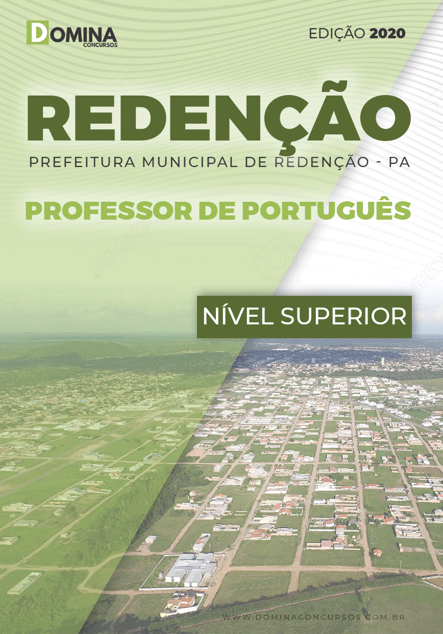 Apostila Pref Redenção PA 2020 Professor de Português