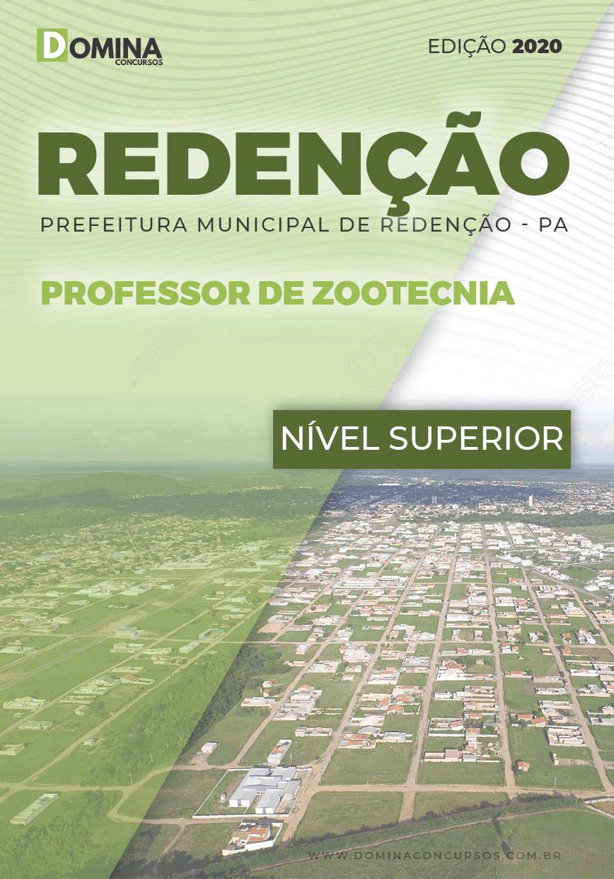 Apostila Pref Redenção PA 2020 Professor de Zootecnia