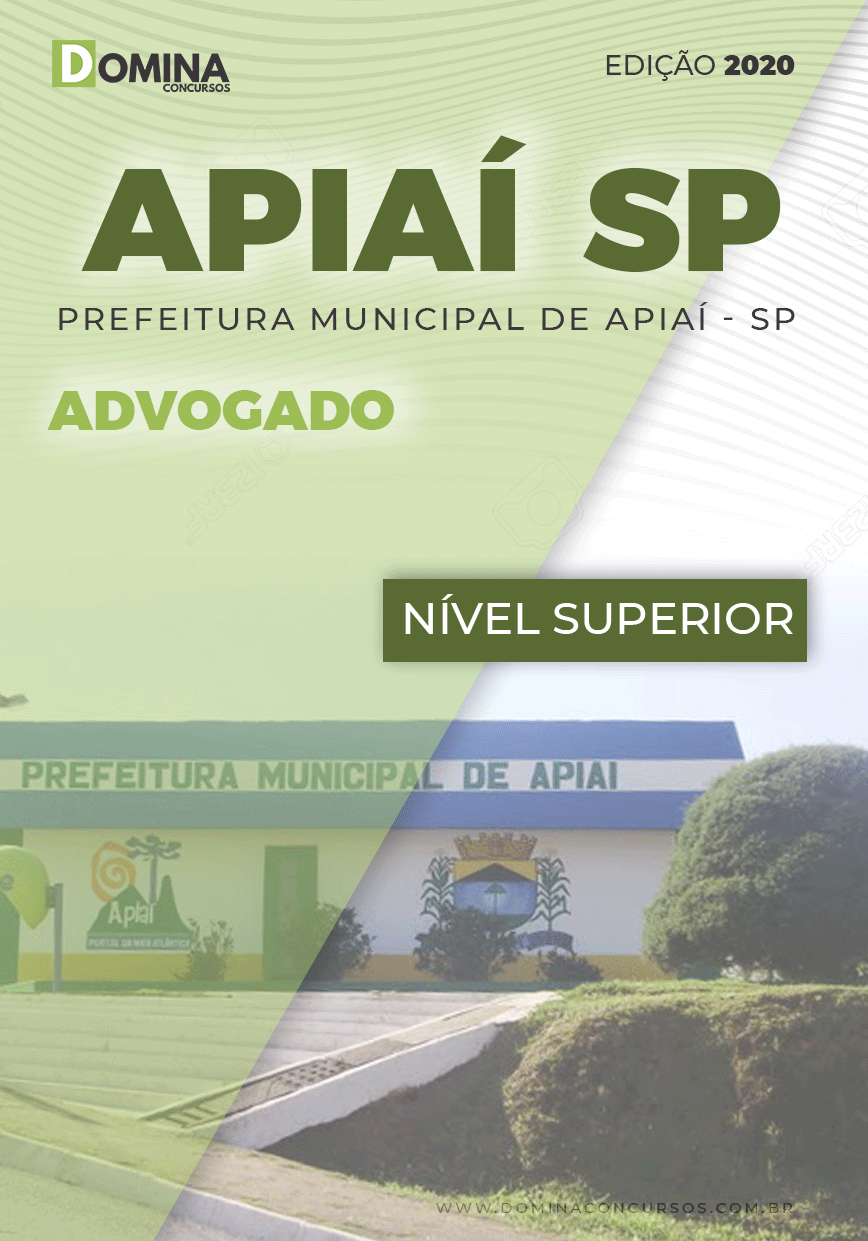 Apostila Concurso Público Pref Apiaí SP 2020 Advogado