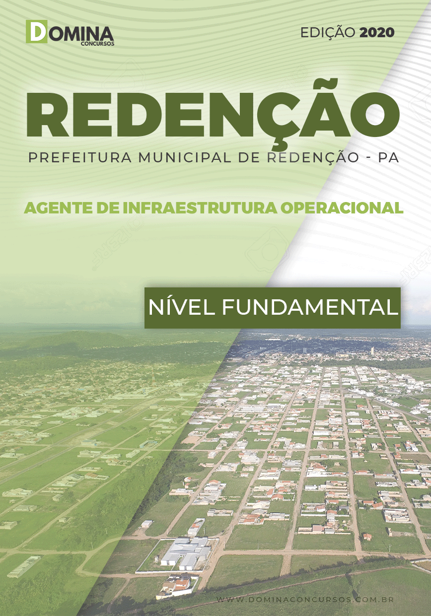 Apostila Pref Redenção PA 2020 Agente Infraestrutura Operacional