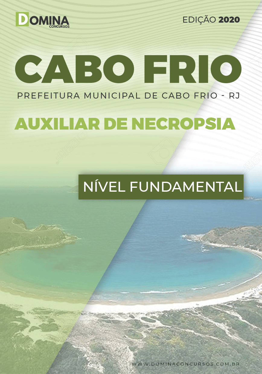 Apostila Concurso Pref Cabo Frio RJ 2020 Auxiliar de Necropsia