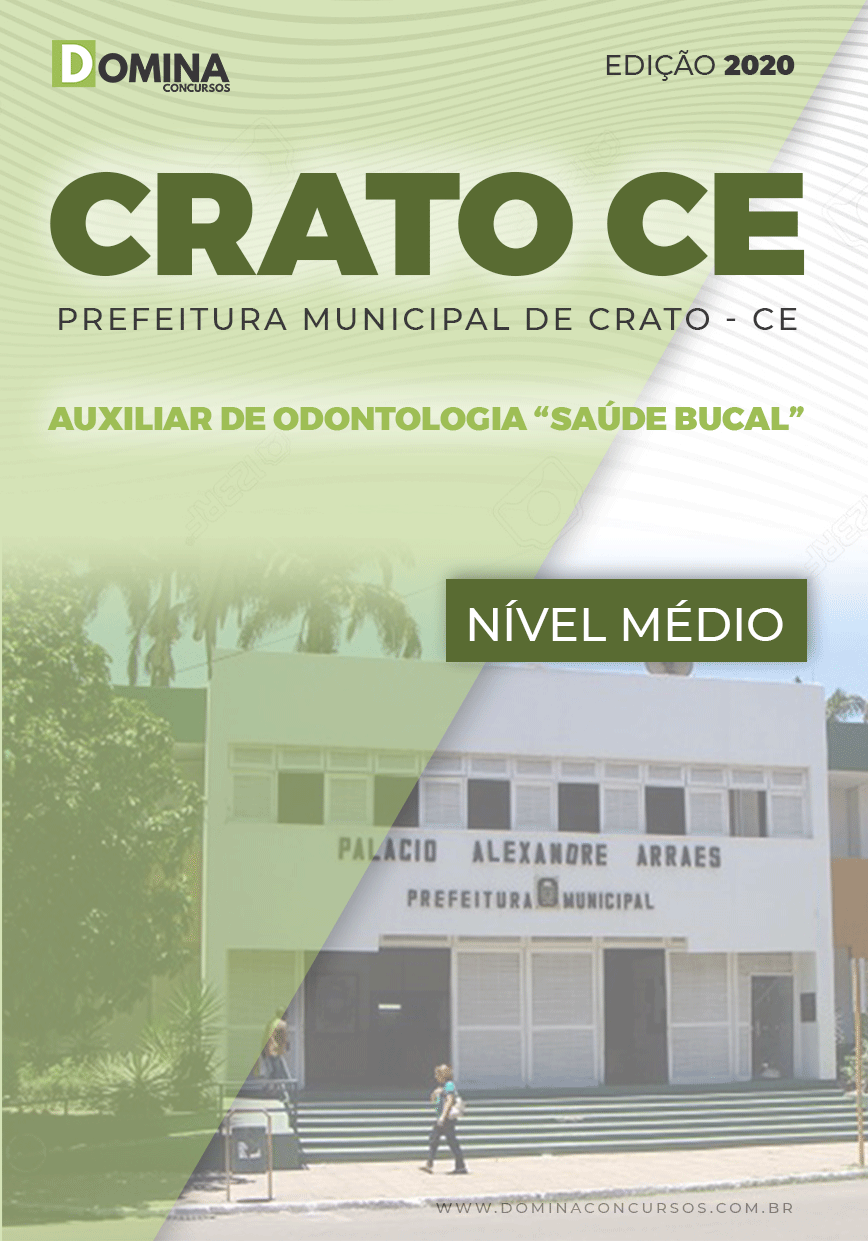 Apostila Concurso Pref Crato CE 2020 Auxiliar de Odontologia