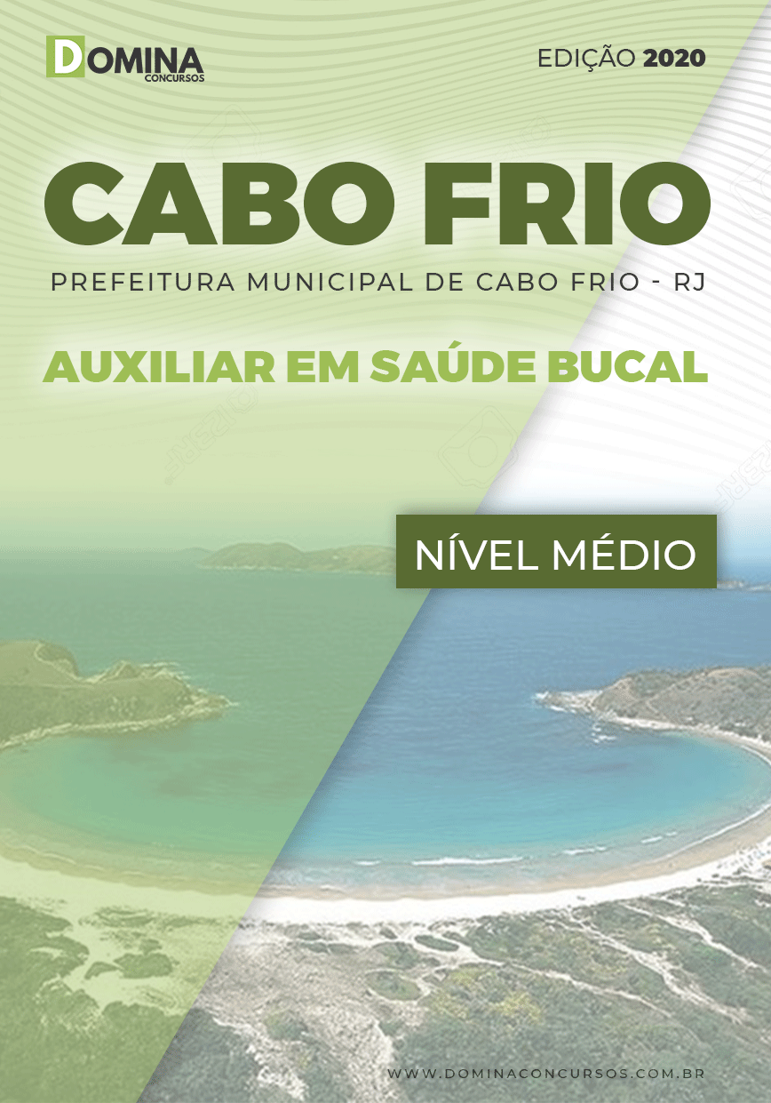 Apostila Pref Cabo Frio RJ 2020 Auxiliar em Saúde Bucal