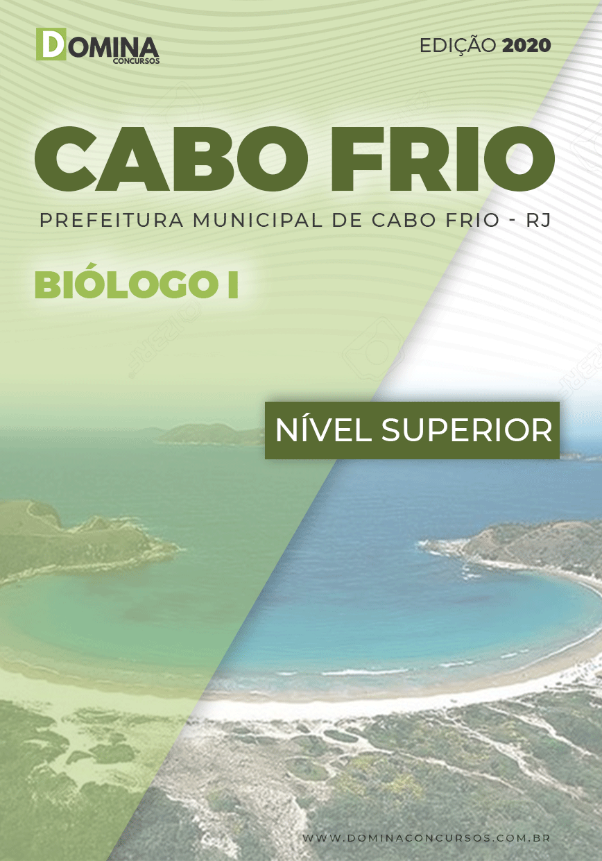 Apostila Concurso Pref Cabo Frio RJ 2020 Biólogo I