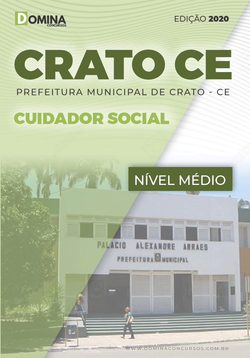 Apostila Concurso Pref Crato CE 2020 Cuidador Social