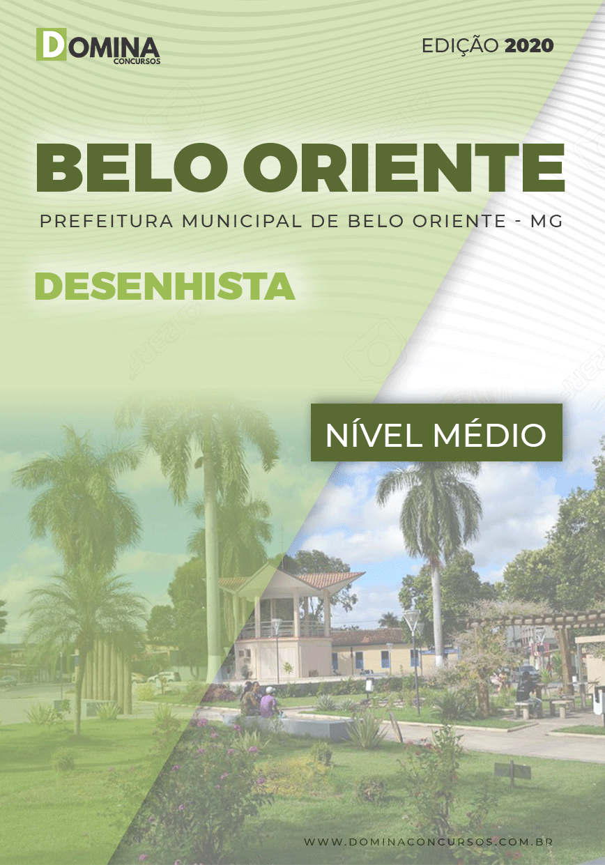 Apostila Concurso Belo Oriente MG 2020 Desenhista