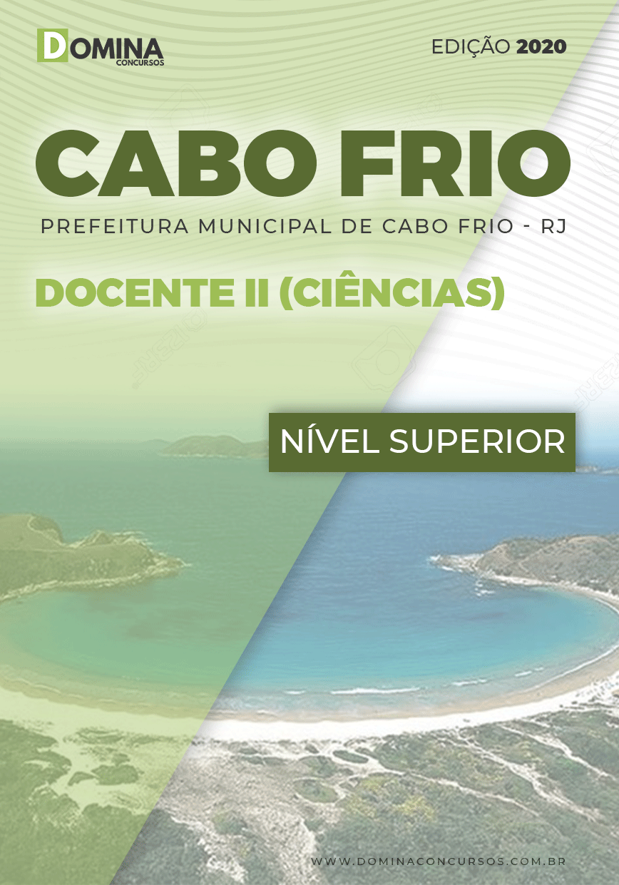 Apostila Concurso Pref Cabo Frio RJ 2020 Docente II Ciências