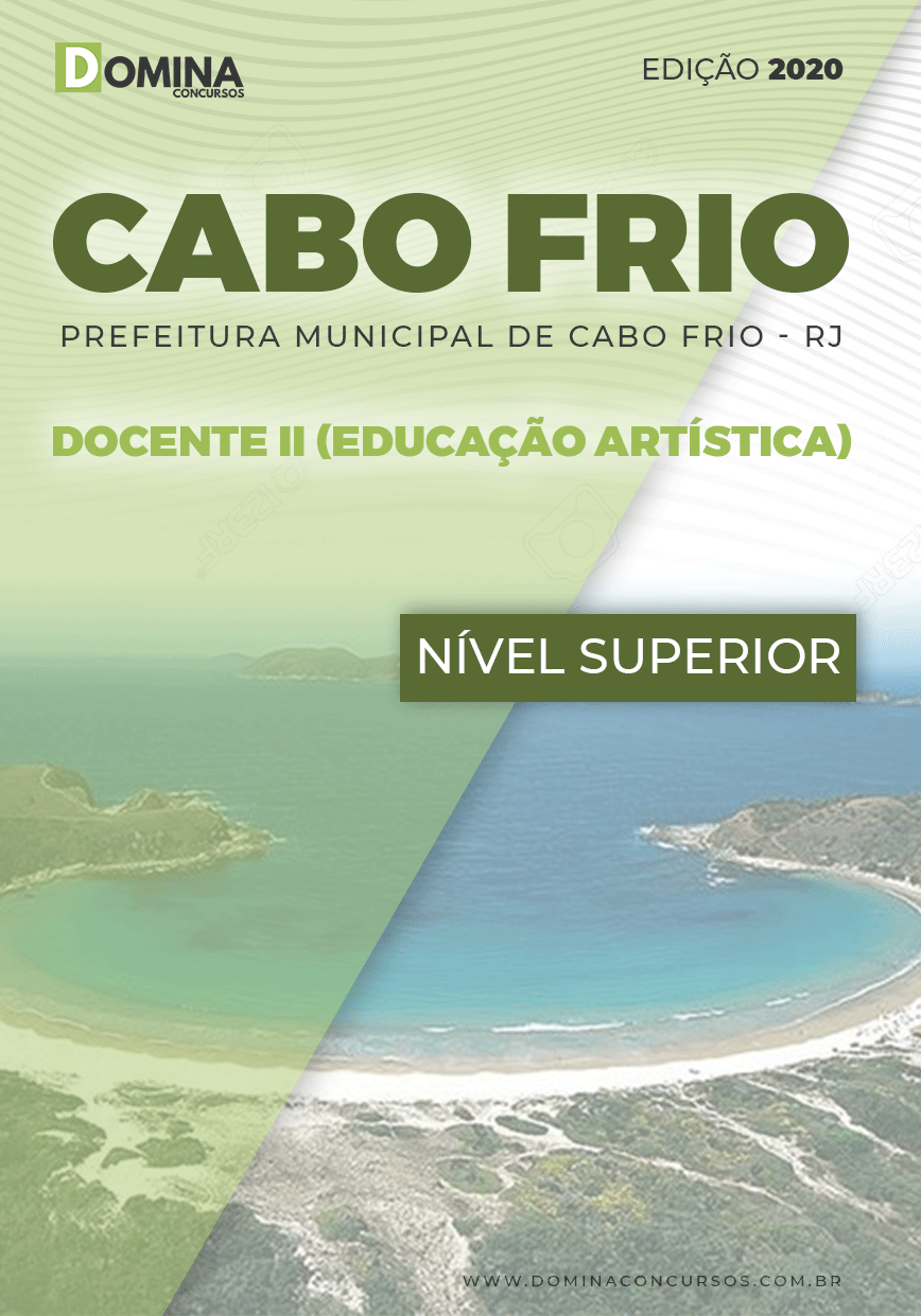 Apostila Pref Cabo Frio RJ 2020 Docente II Educação Artística