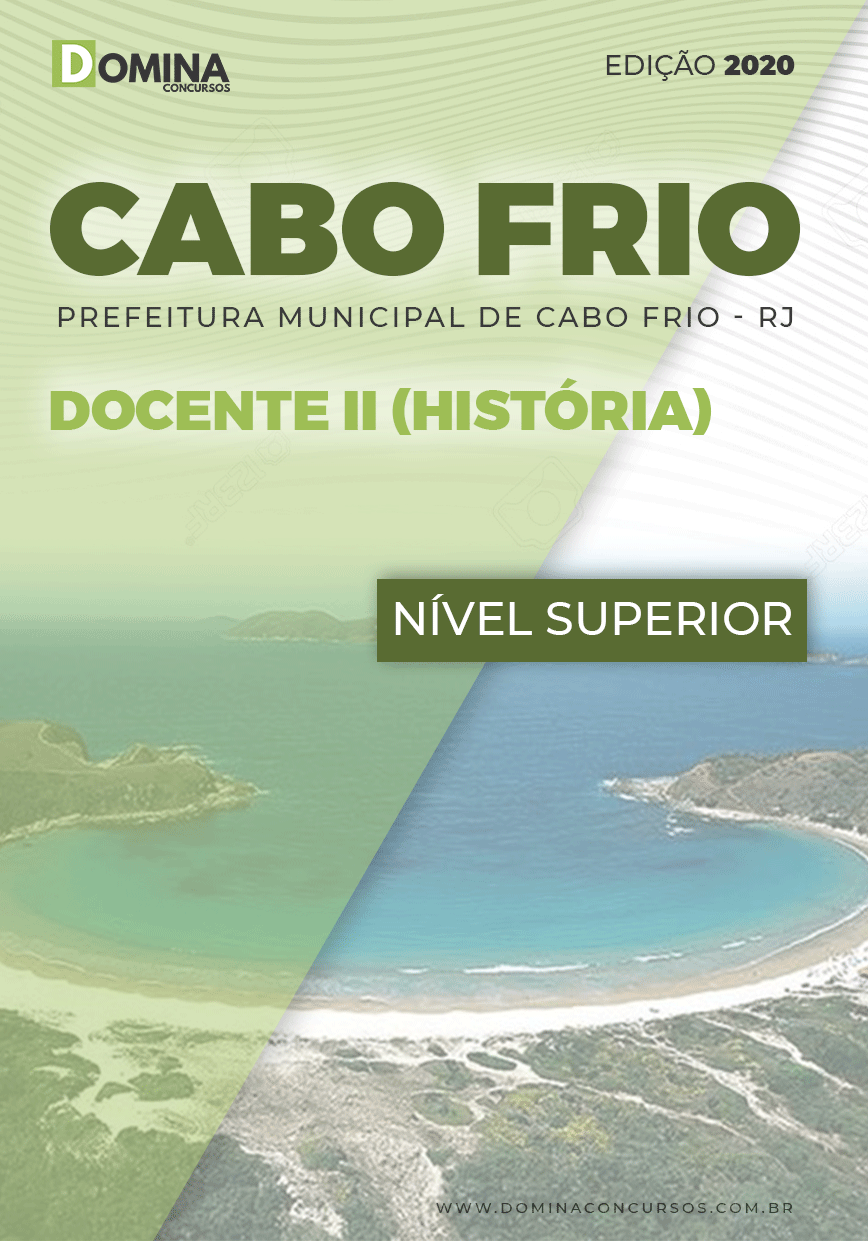 Apostila Pref Cabo Frio RJ 2020 Docente II História