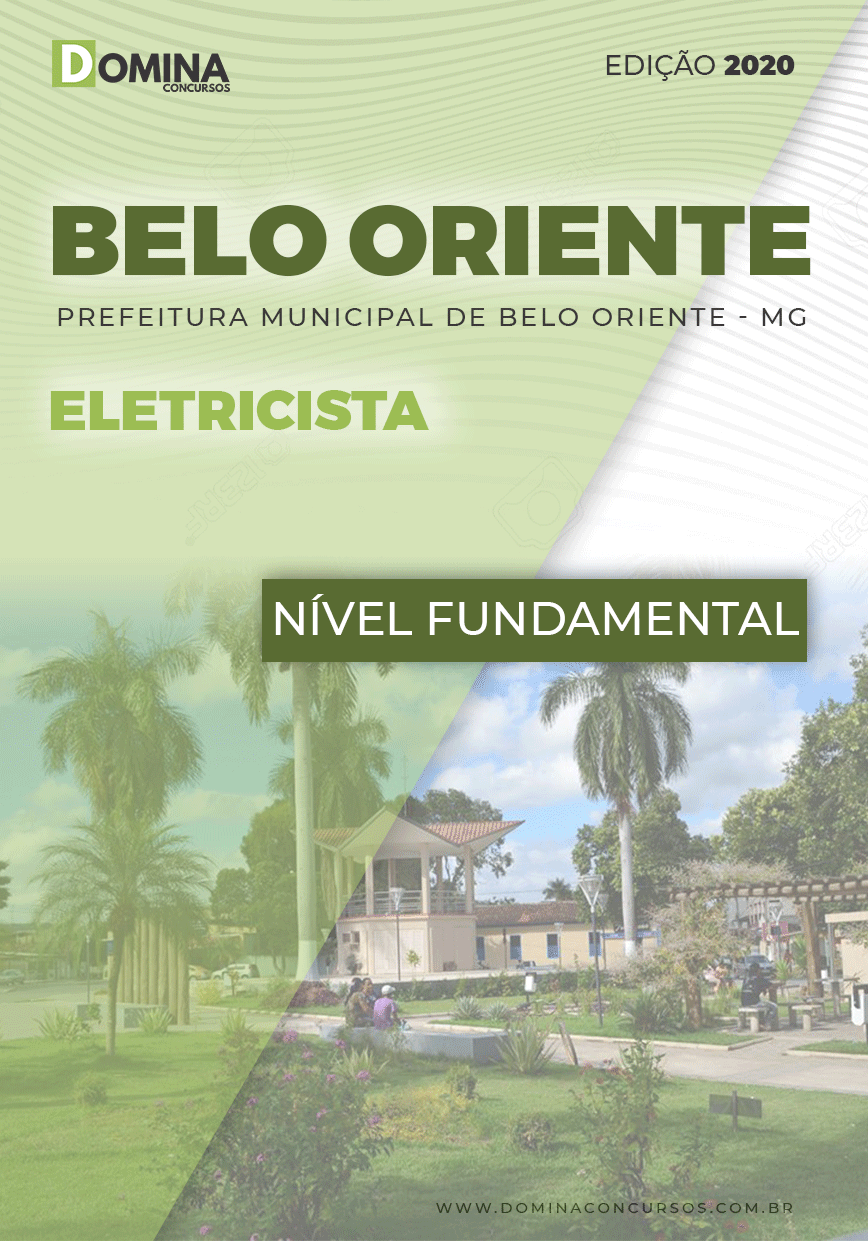 Apostila Concurso Belo Oriente MG 2020 Eletricista