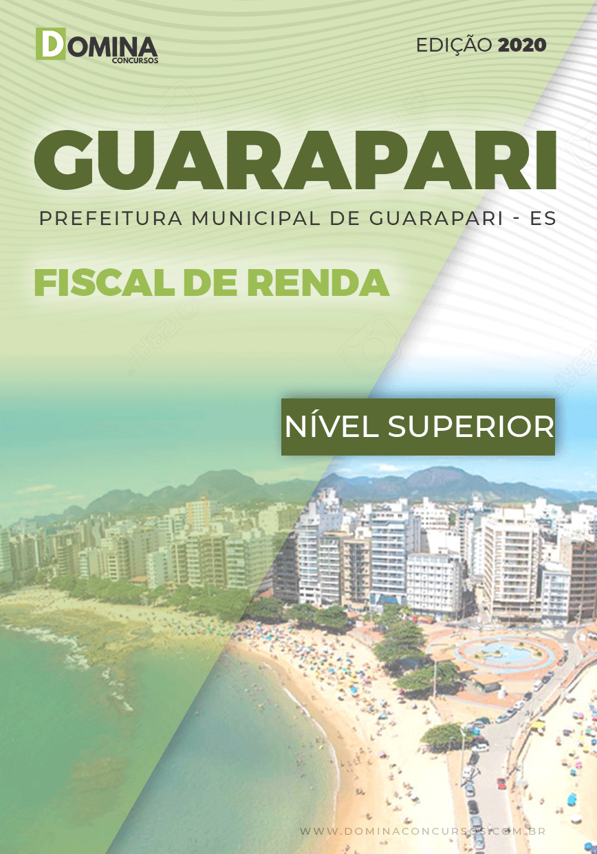 Apostila Concurso Guarapari ES 2020 Fiscal de Renda