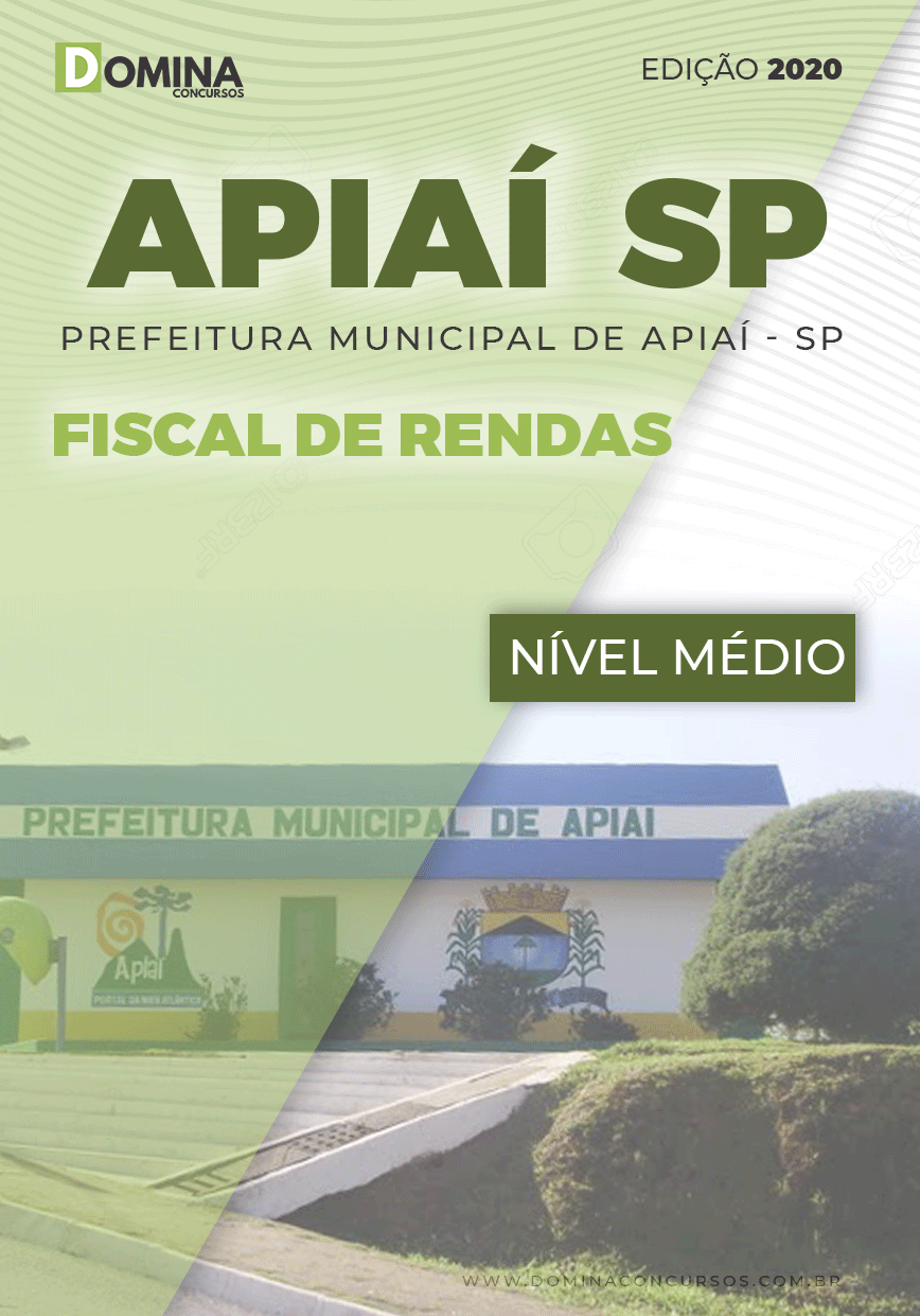 Apostila Concurso Pref Apiaí SP 2020 Fiscal de Rendas