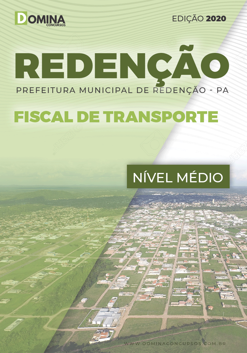Apostila Concurso Pref Redenção PA 2020 Fiscal Transporte