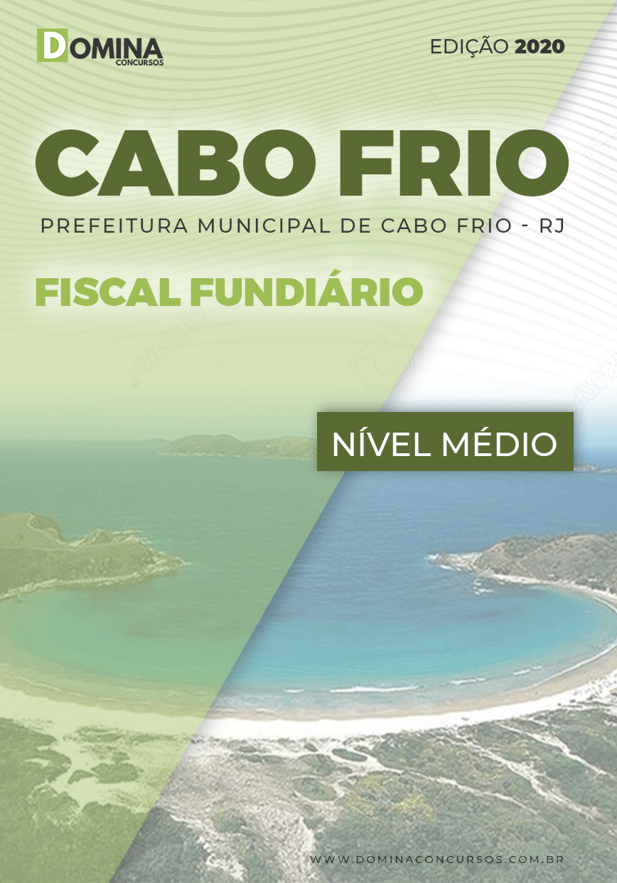 Apostila Concurso Pref Cabo Frio RJ 2020 Fiscal Fundiário