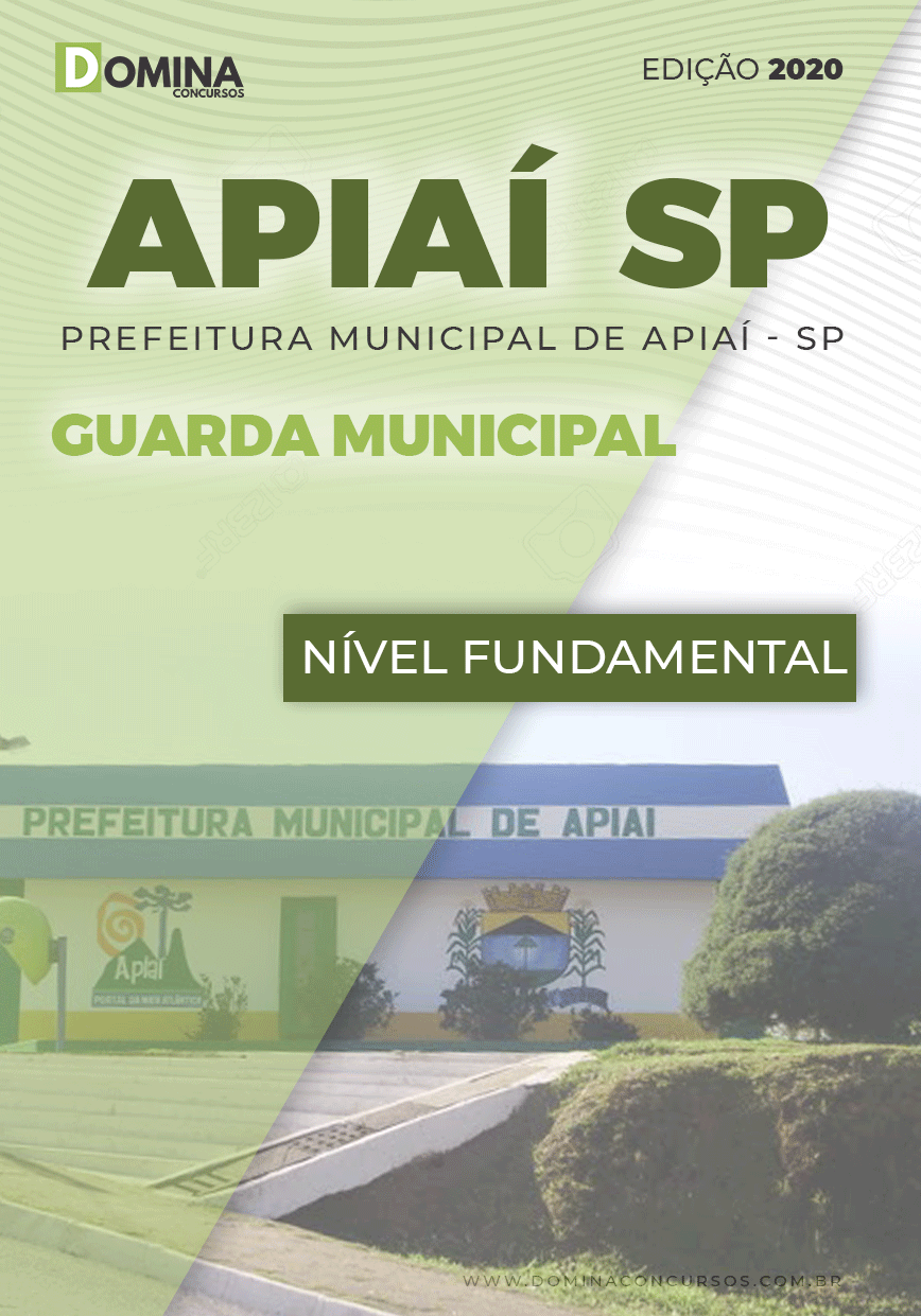 Apostila Concurso Pref Apiaí SP 2020 Guarda Municipal