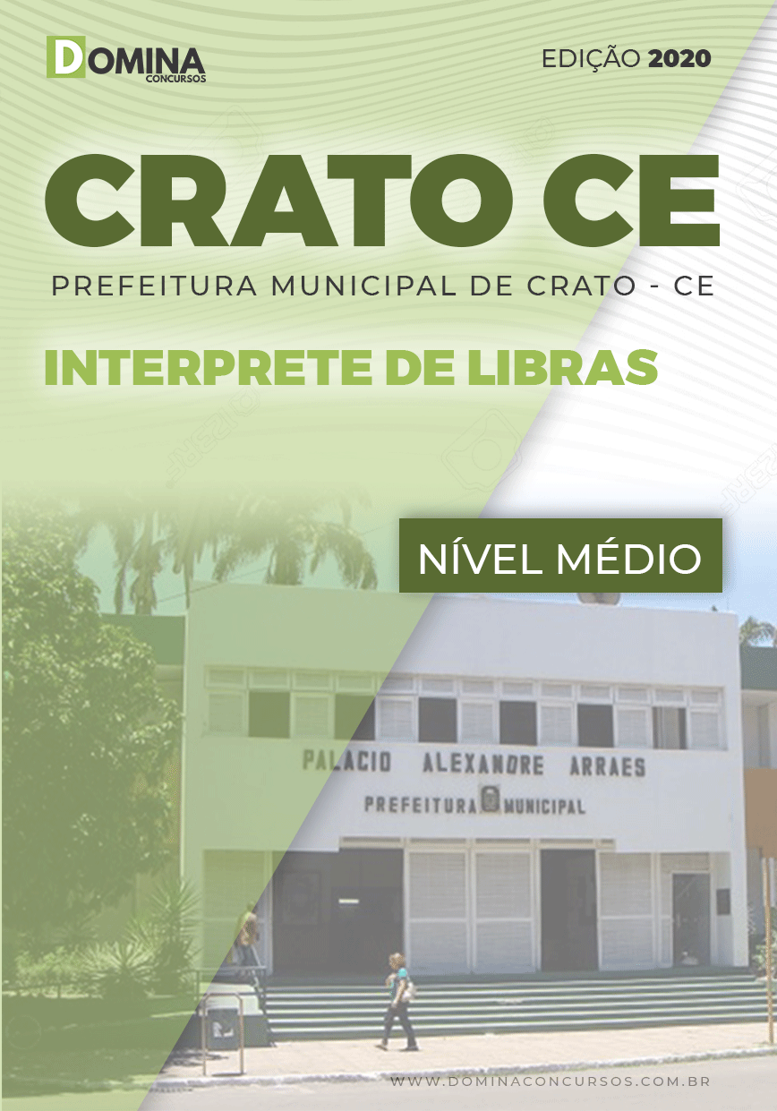 Apostila Concurso Pref Crato CE 2020 Interprete de Libras