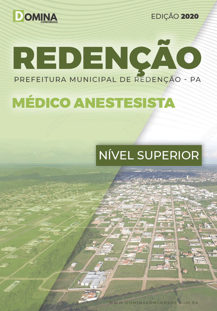 Apostila Concurso Pref Redenção PA 2020 Médico Anestesista