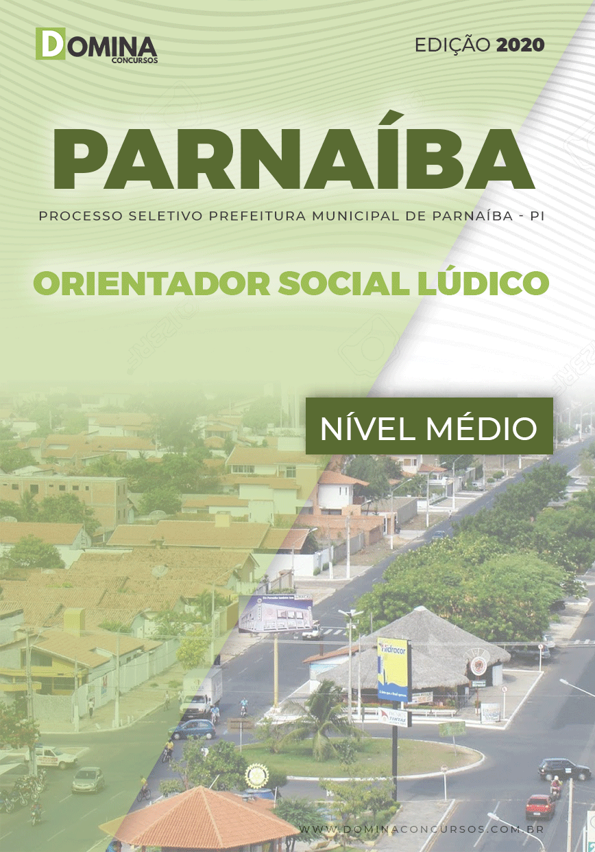 Apostila Concurso Pref Parnaíba PI 2020 Orientador Social Lúdico