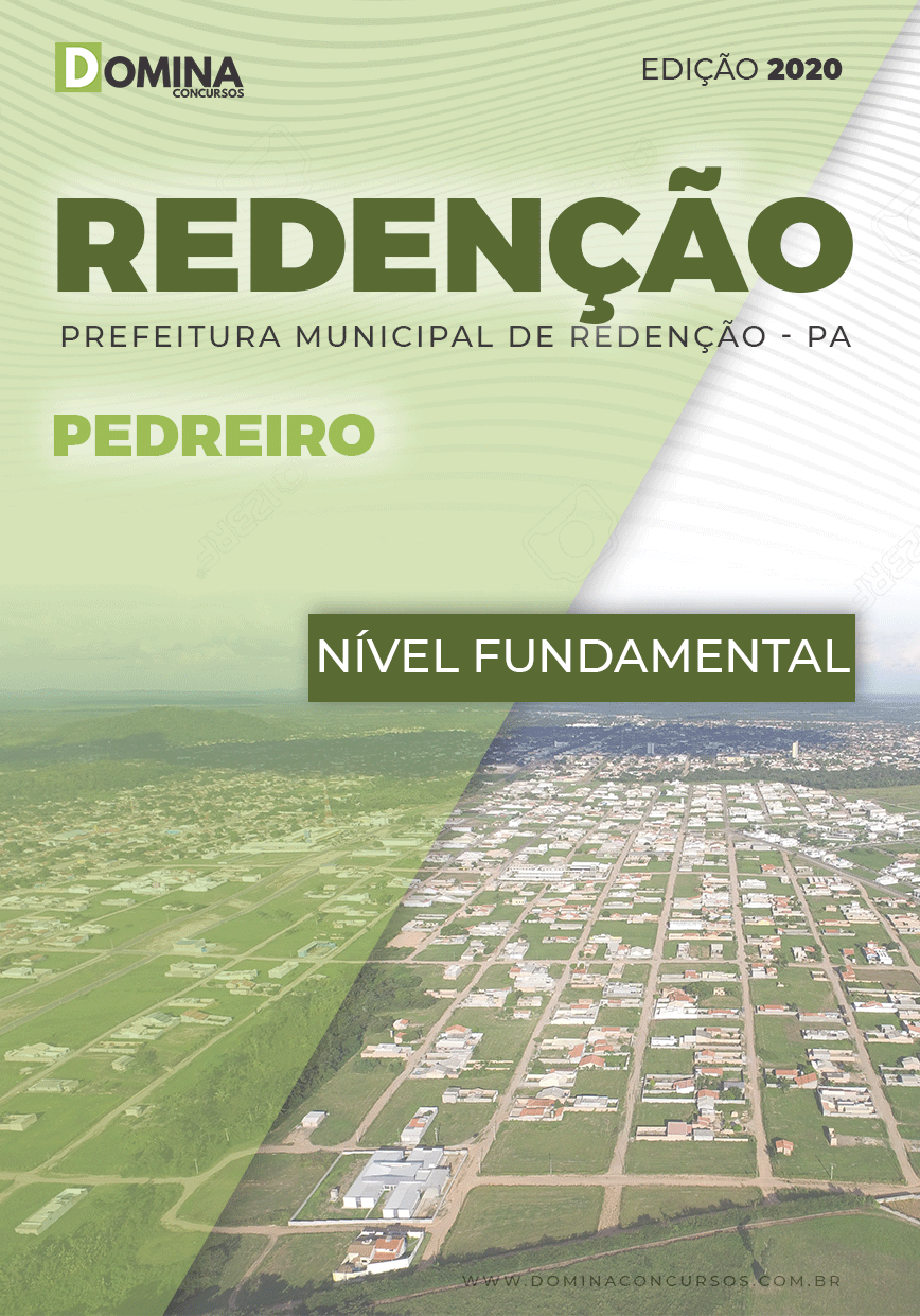 Apostila Concurso Público Pref Redenção PA 2020 Pedreiro