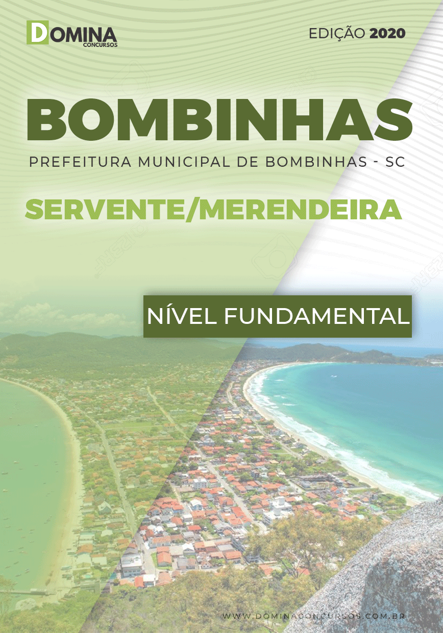 Apostila Bombinhas SC 2020 Servente Merendeira