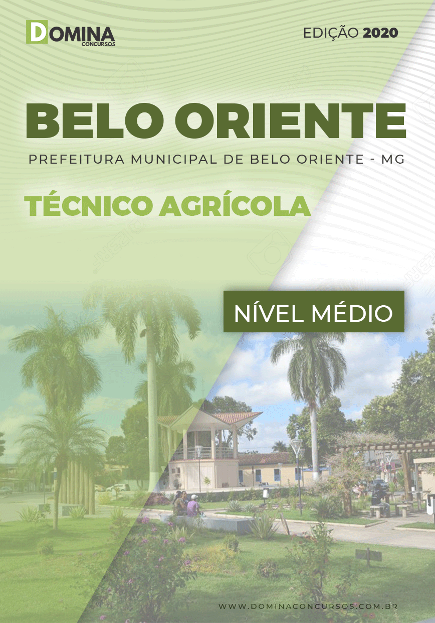 Apostila Concurso Belo Oriente MG 2020 Técnico Agrícola