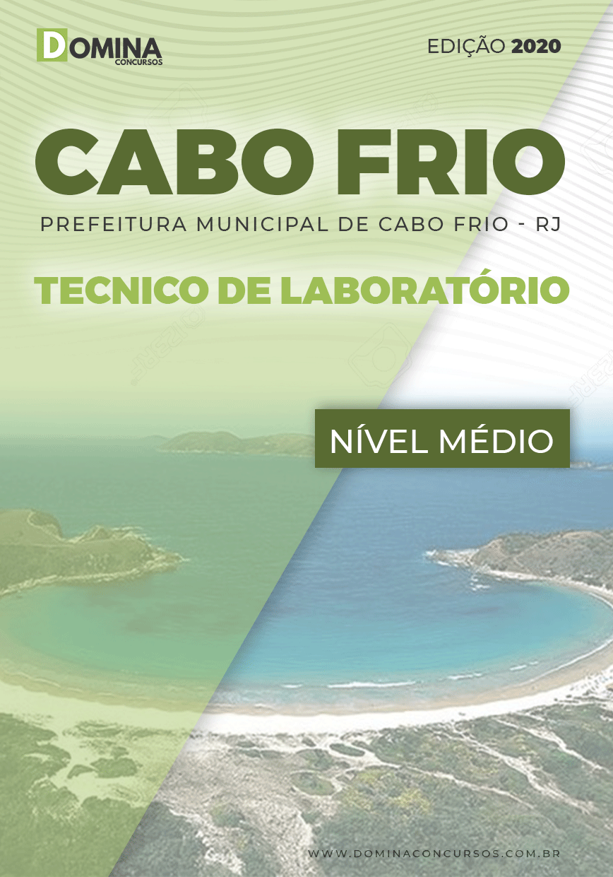 Apostila Pref Cabo Frio RJ 2020 Técnico de Laboratório
