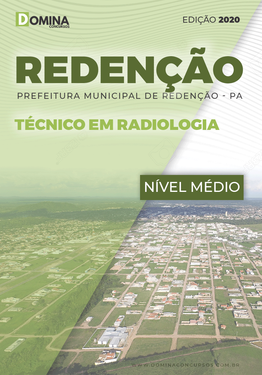 Apostila Pref Redenção PA 2020 Técnico em Radiologia