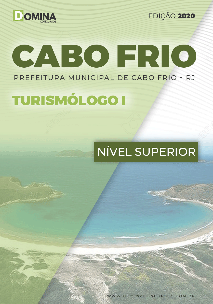 Apostila Concurso Pref Cabo Frio RJ 2020 Turismólogo