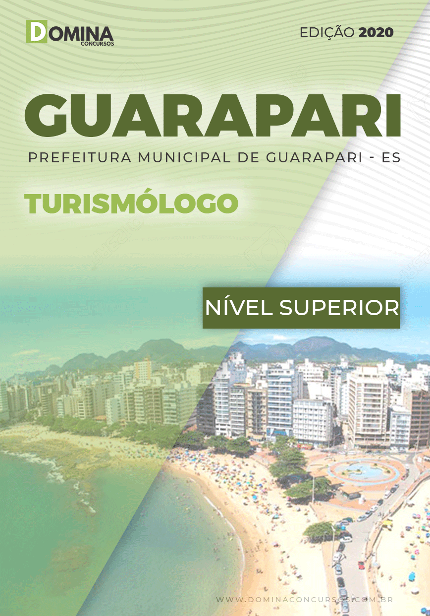 Apostila Concurso Guarapari ES 2020 Turismólogo