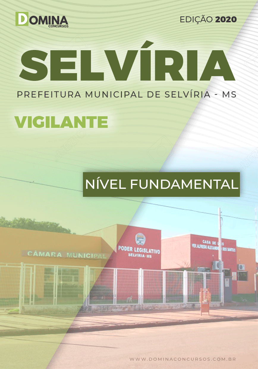 Apostila Concurso Câmara Selvíria MS 2020 Vigilante