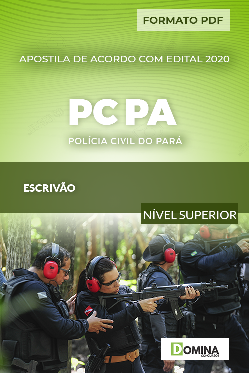 Apostila Concurso PC PA 2020 Escrivão de Polícia Civil