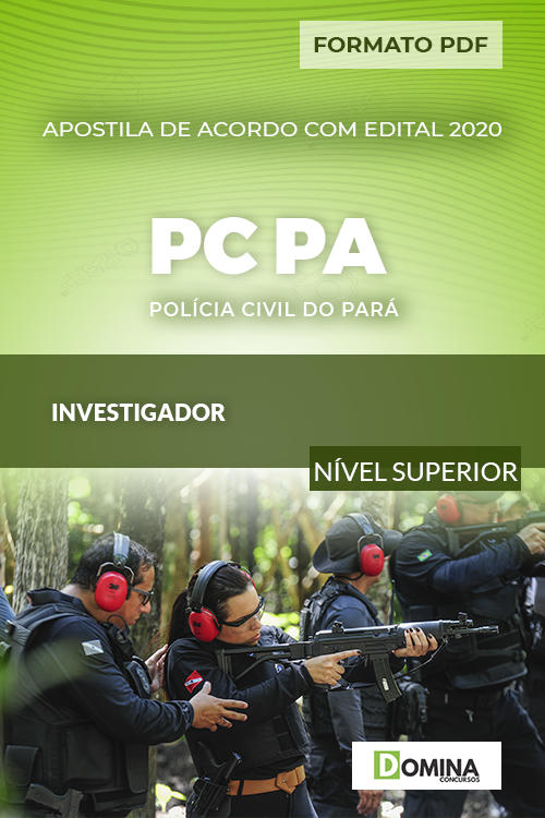 Download Apostila Concurso PC PA 2020 Investigador
