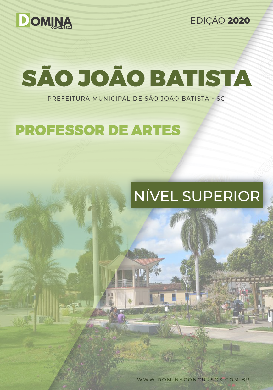 Apostila Concurso São João Batista 2020 Professor de Arte
