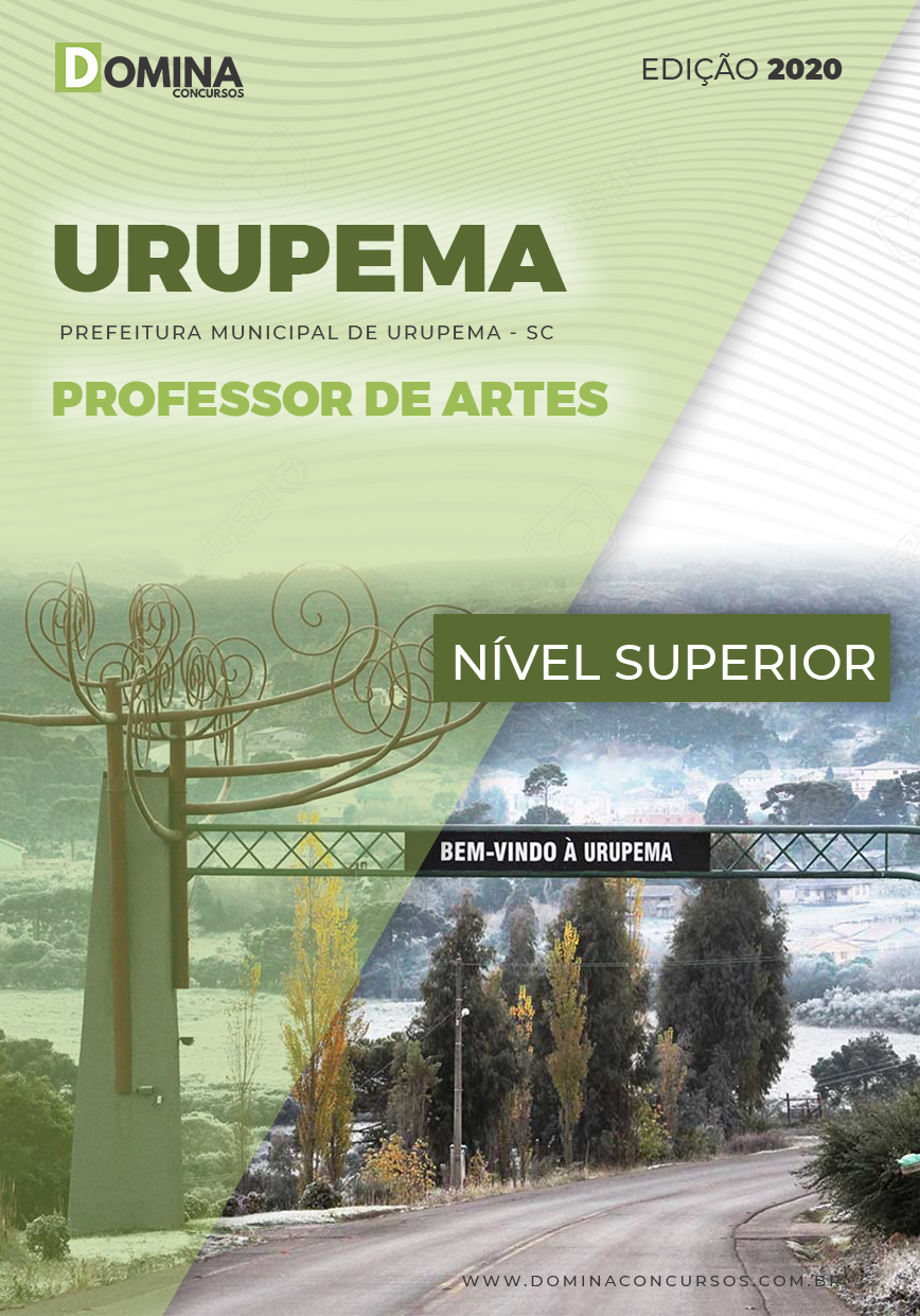 Apostila Concurso Urupema SC 2020 Professor de Artes