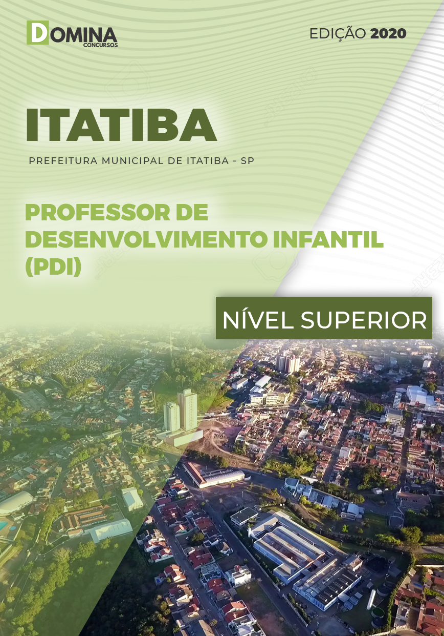 Apostila Itatiba SP 2020 Professor Desenvolvimento Infantil