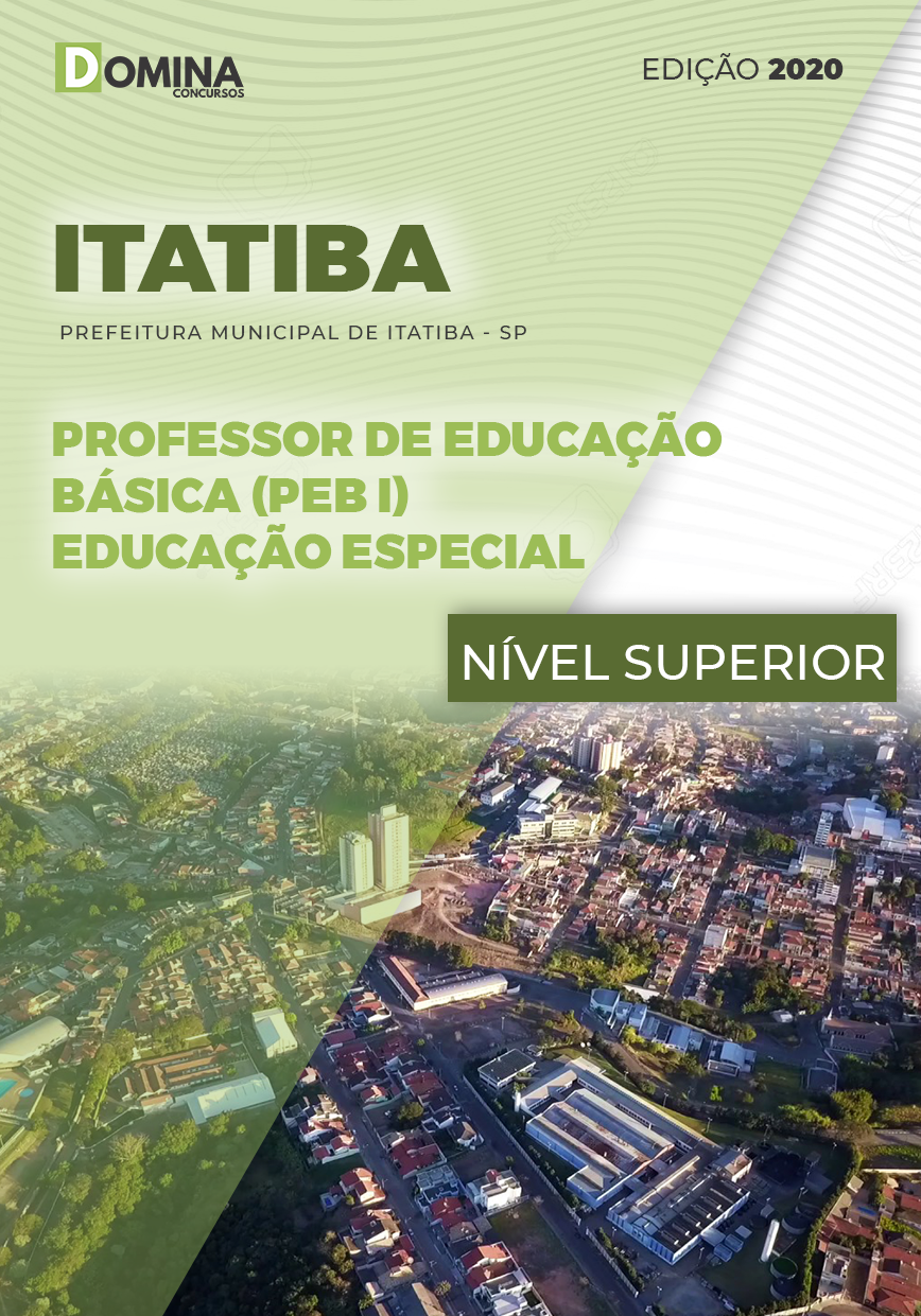 Apostila Itatiba SP 2020 Professor Educação Especial