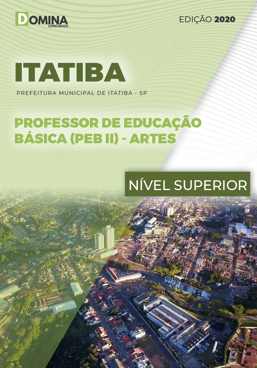Apostila Concurso Itatiba SP 2020 Professor de Artes