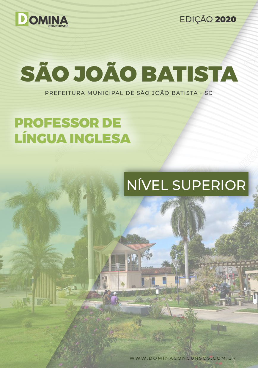 Apostila São João Batista 2020 Professor de Língua Inglesa