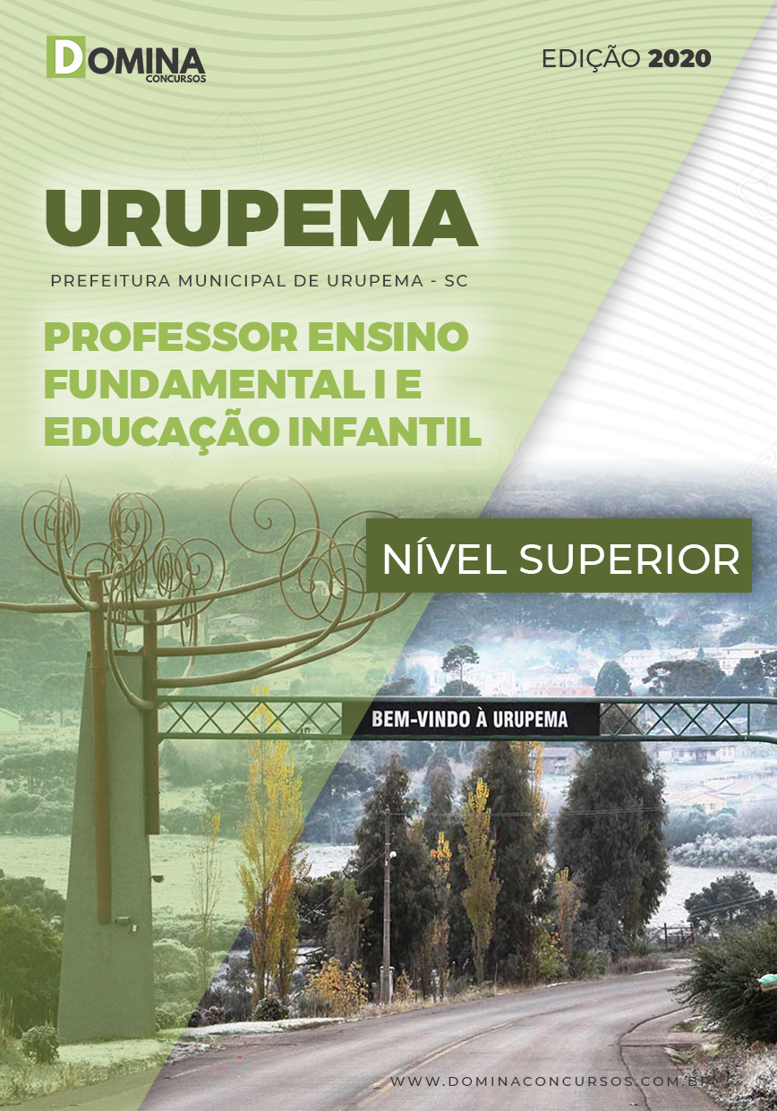 Apostila Urupema SC 2020 Professor Educação Infantil