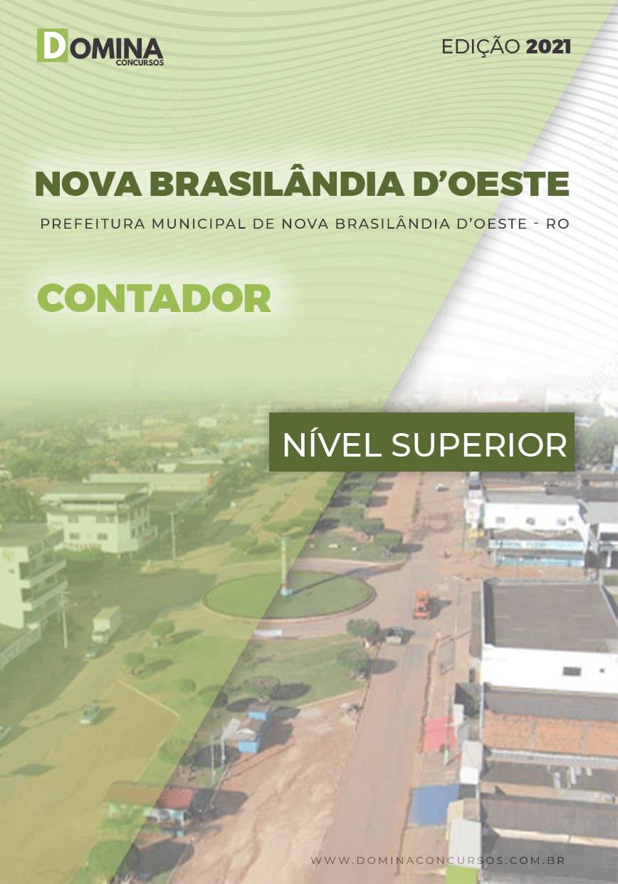 Apostila Pref Nova Brasilândia D Oeste RO 2021 Contador